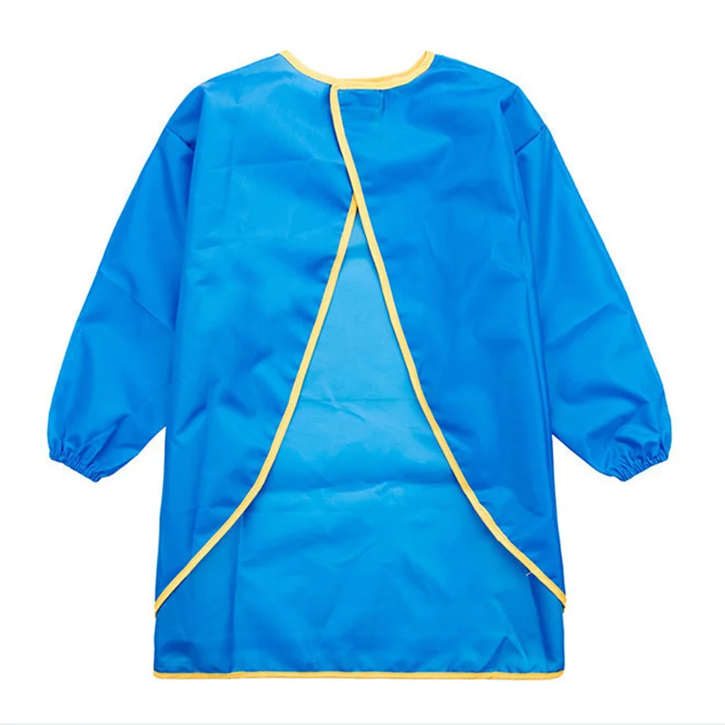 Babero bandana impermeable para bebé, delantal de manga larga - imagen 3