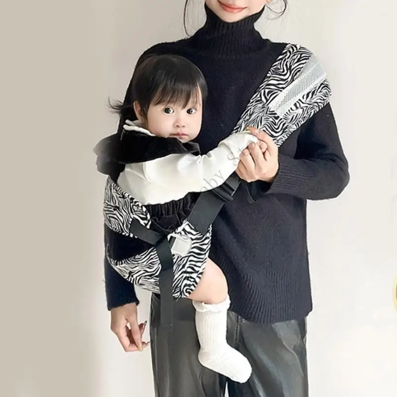XXFE Asiento infantil estampado leopardo con cierre de seguridad - imagen 5