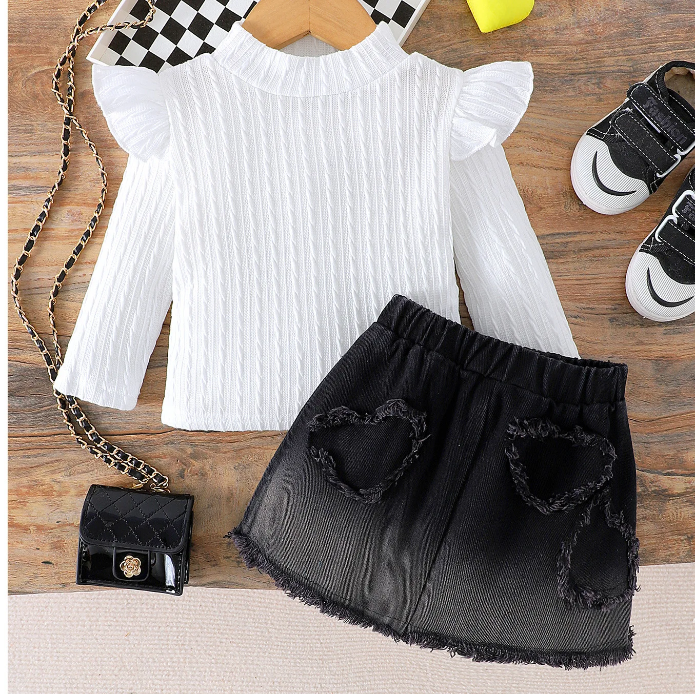 Estilo moda coreana infantil