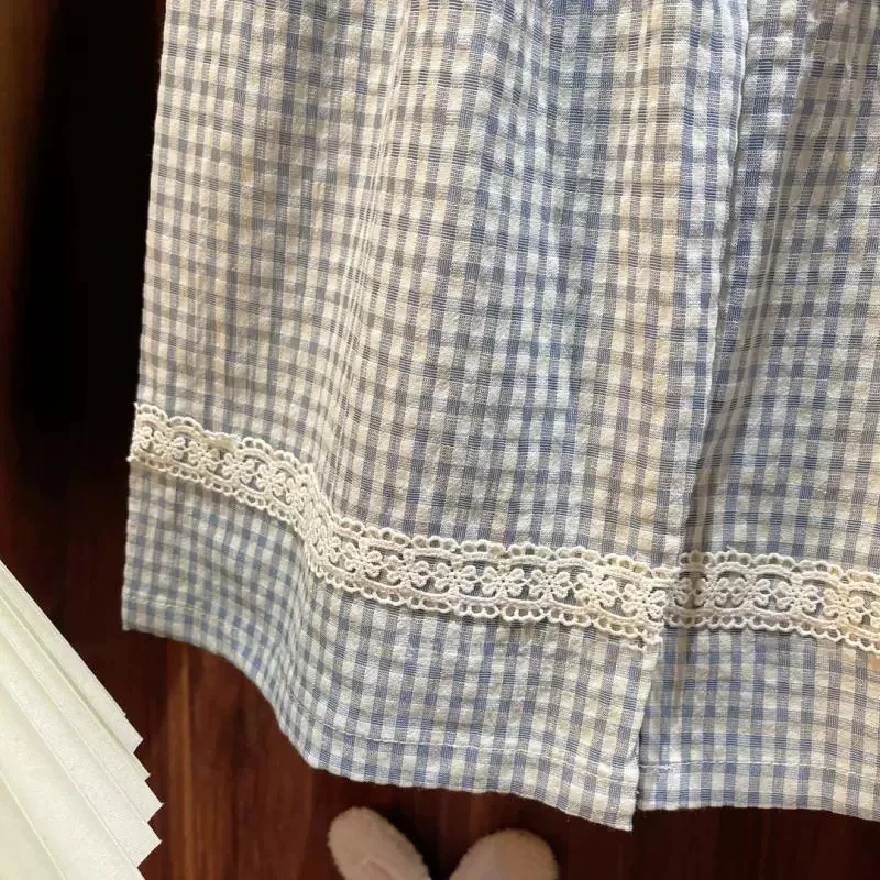 Pantalones de verano finos rectos casuales dulces para niños y niñas - imagen 4