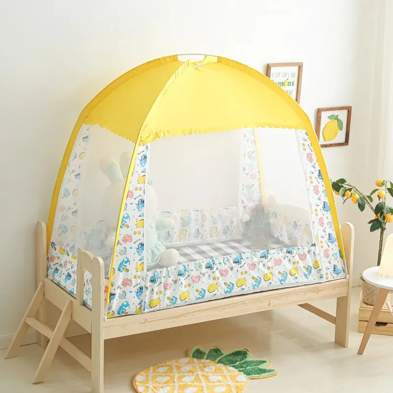 Mosquitera tipo yurta para bebé con dibujos animados, plegable - imagen 3
