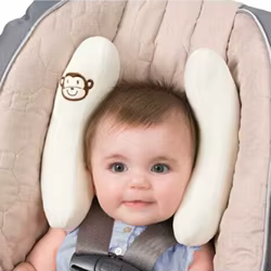 Almohada antichoque para bebé de cabeza y cuello en coche