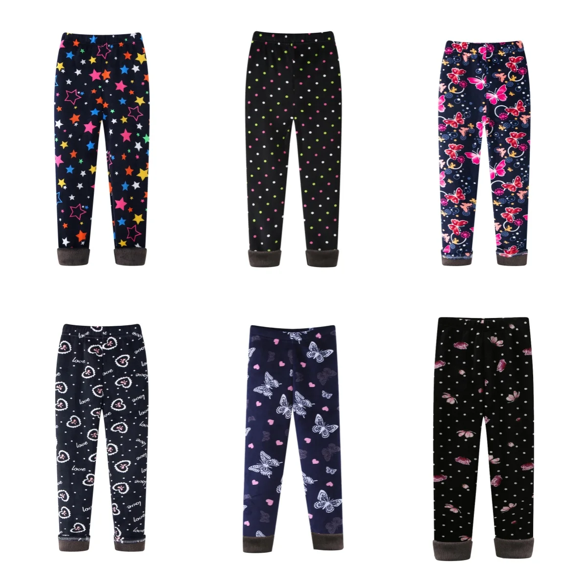SheeCute Mallas de invierno con forro polar para niñas - imagen 5