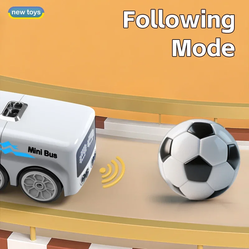 Coche RC mini teledirigido con evitación de obstáculos para niños