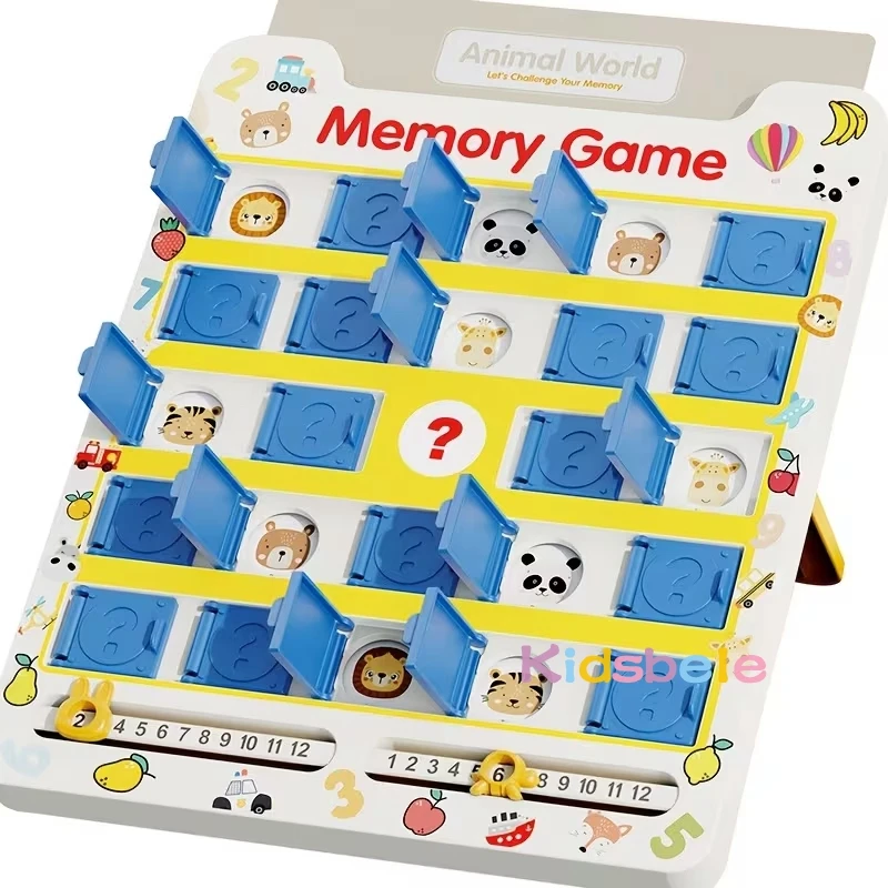 Juego de memoria de cartas volteables para niños – atención y concentración - imagen 5