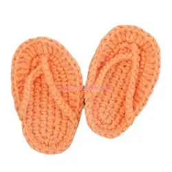Chanclas de ganchillo para recién nacidos – tejido artesanal