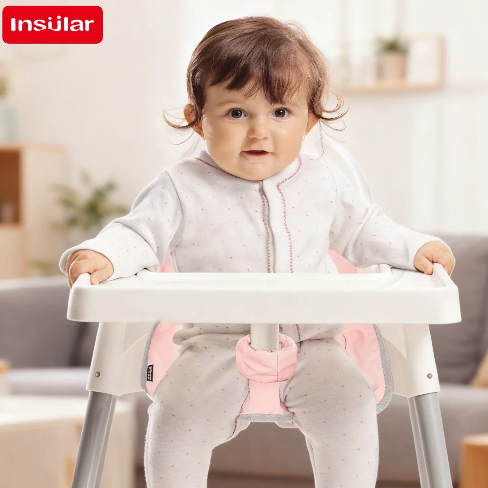 Alfombrilla impermeable asiento coche niños – Cochecito y silla alta - imagen 2