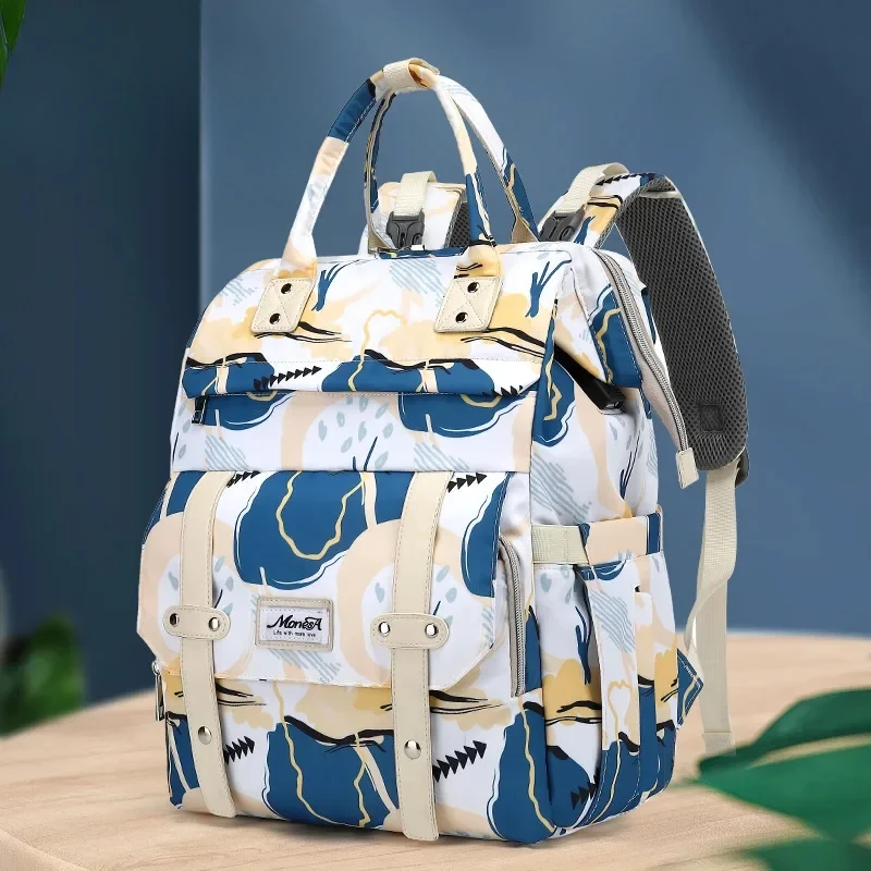 Mochila de maternidad ligera con compartimento para pañales - imagen 4