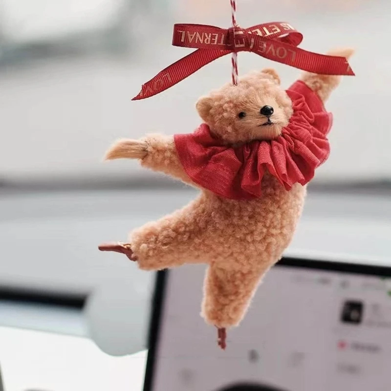Peluche de oso bailando de dibujos animados para niños