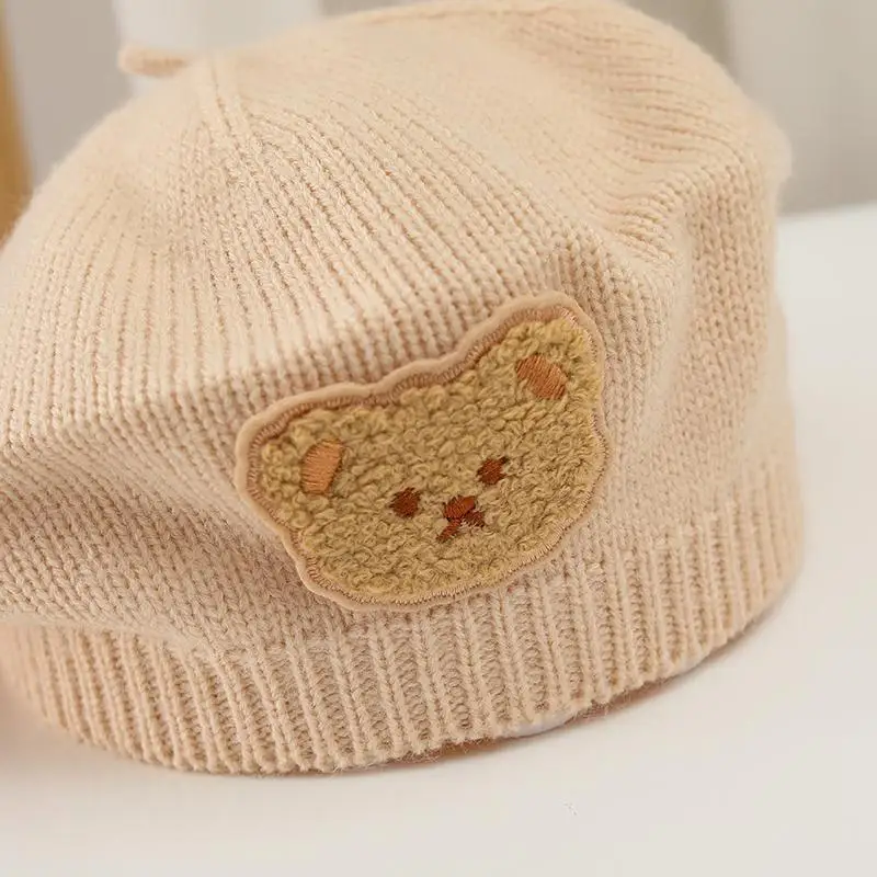Boina infantil de lana para niño – Estilo clásico - imagen 3