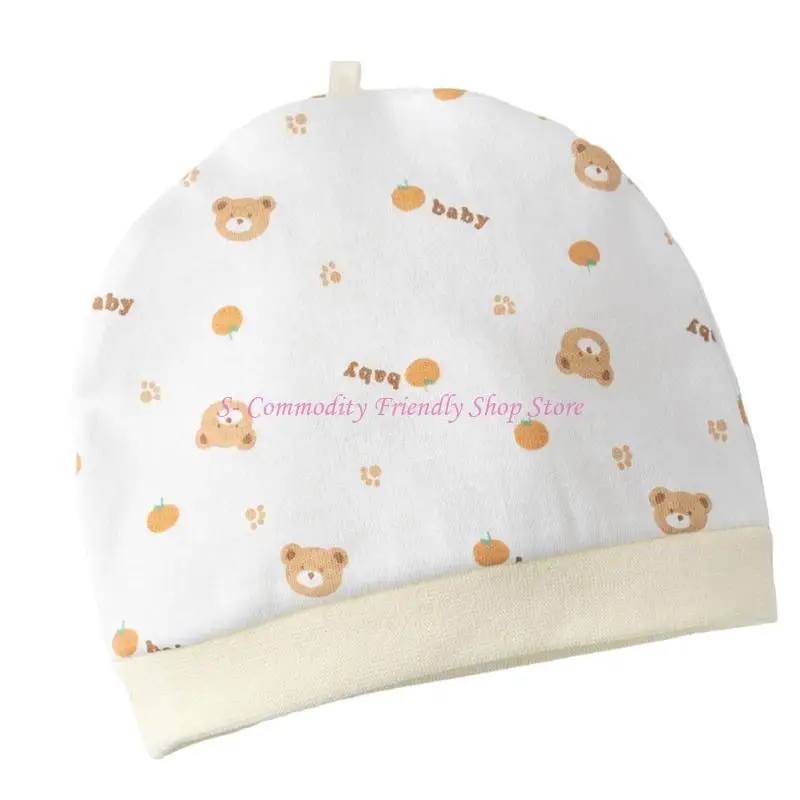 Gorro rosa con orejeras para bebé