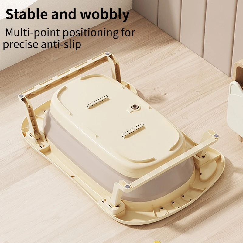 Bañera plegable para bebé con control termostático de temperatura - imagen 3