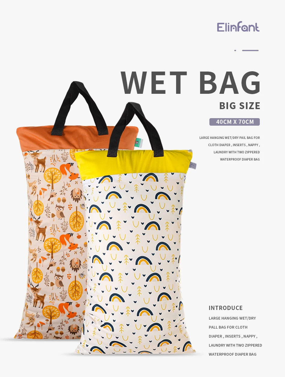 Bolsa colgante con cremalleras visibles