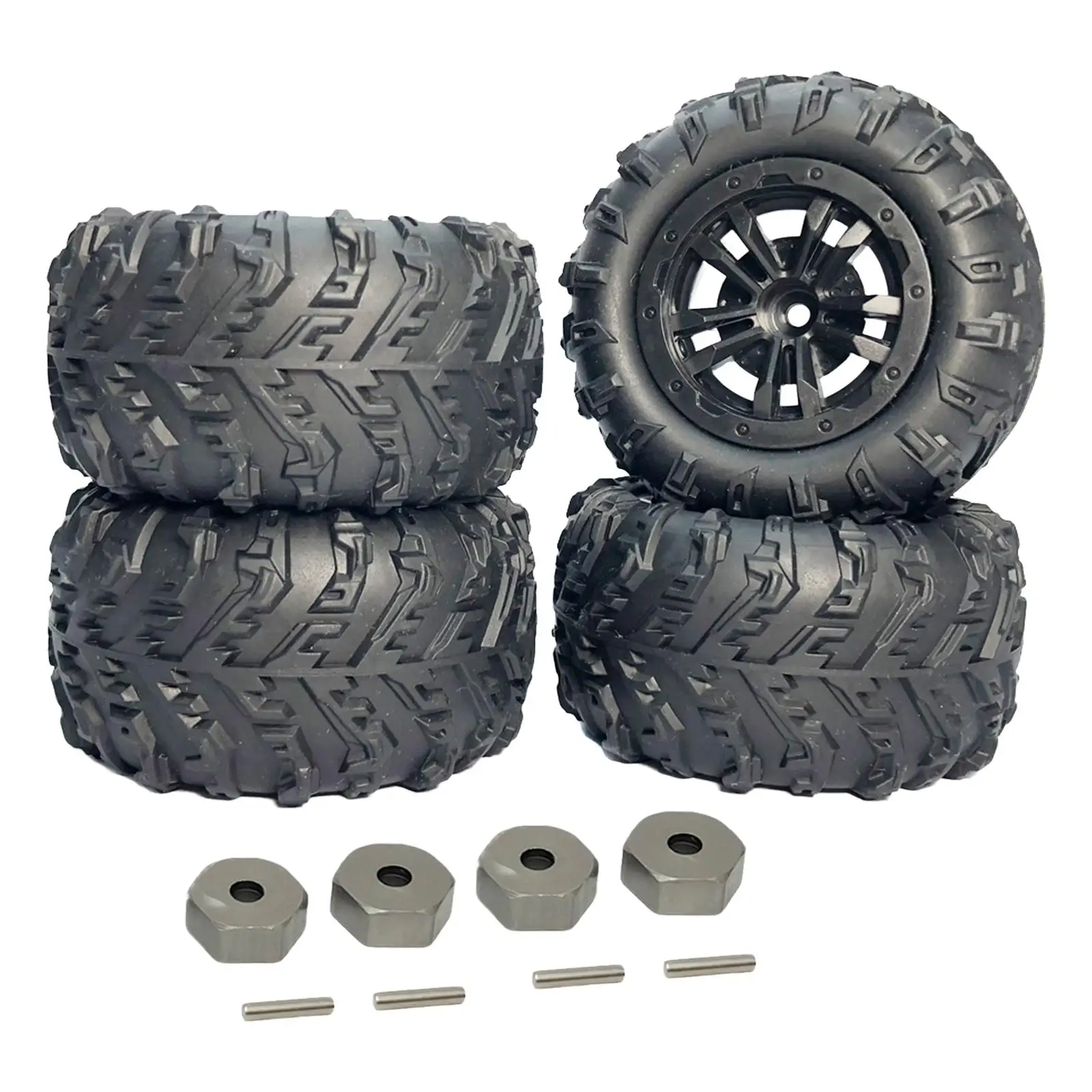 Neumáticos de nieve RC de recambio para coches teledirigidos - imagen 2