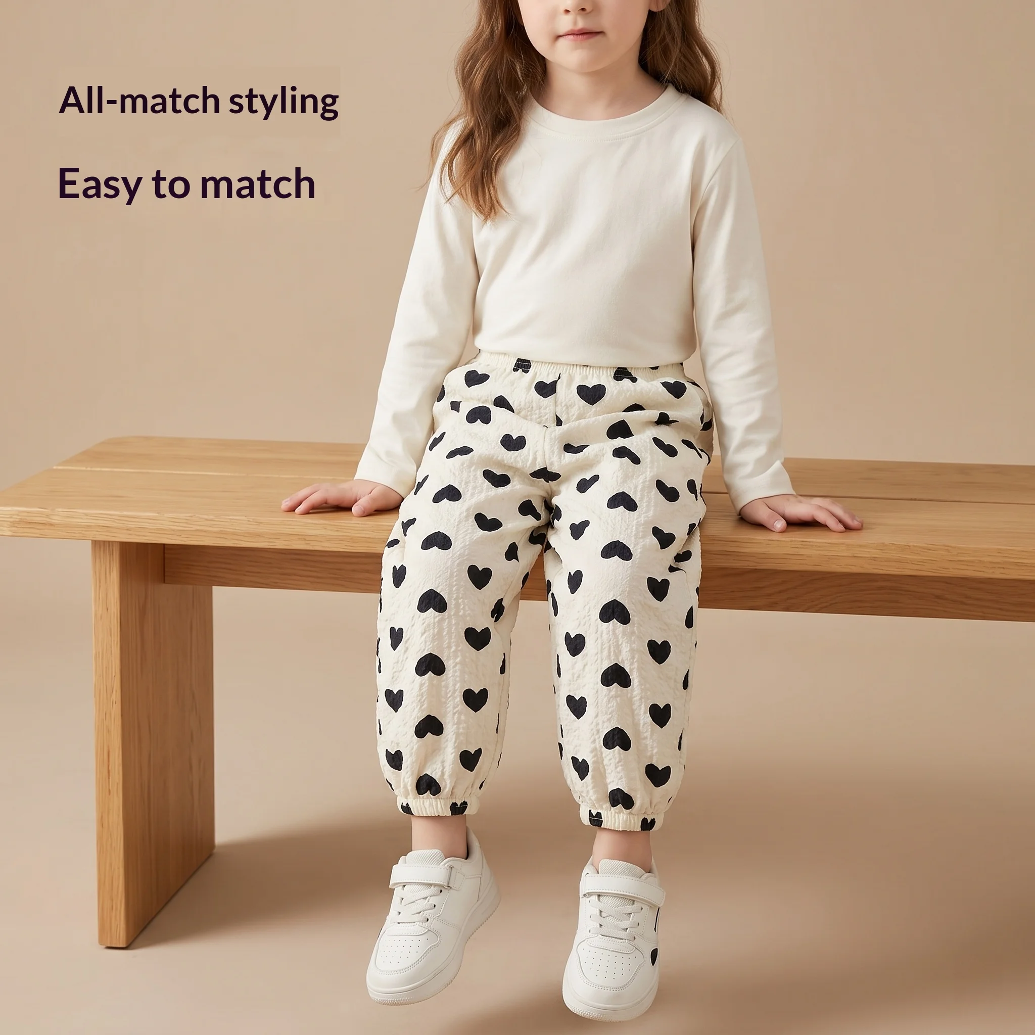 Pantalones repelentes de mosquitos para niños, campana ligera - imagen 3