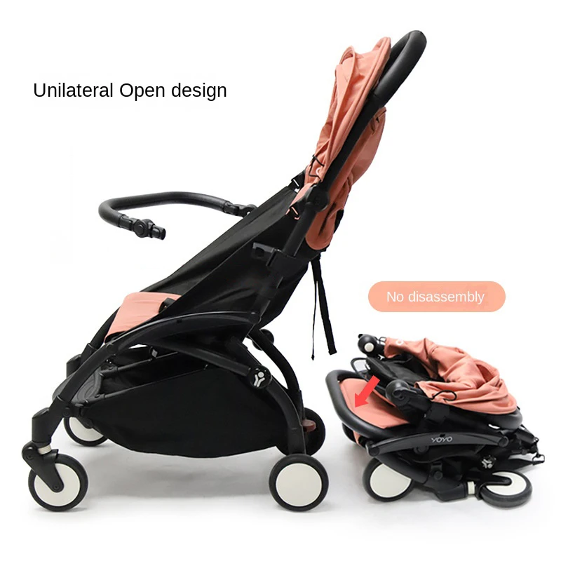 Reposabrazos Yoyo ajustable con deflector anticaída para cochecito - imagen 4