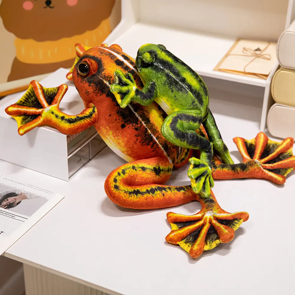 Almohada de peluche rana suave y acogedora para niños - imagen 3