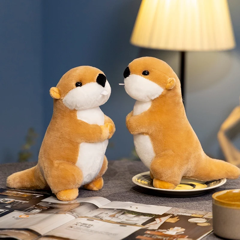 Peluche nutria suave para máquina de garras, regalo infantil adorable - imagen 5
