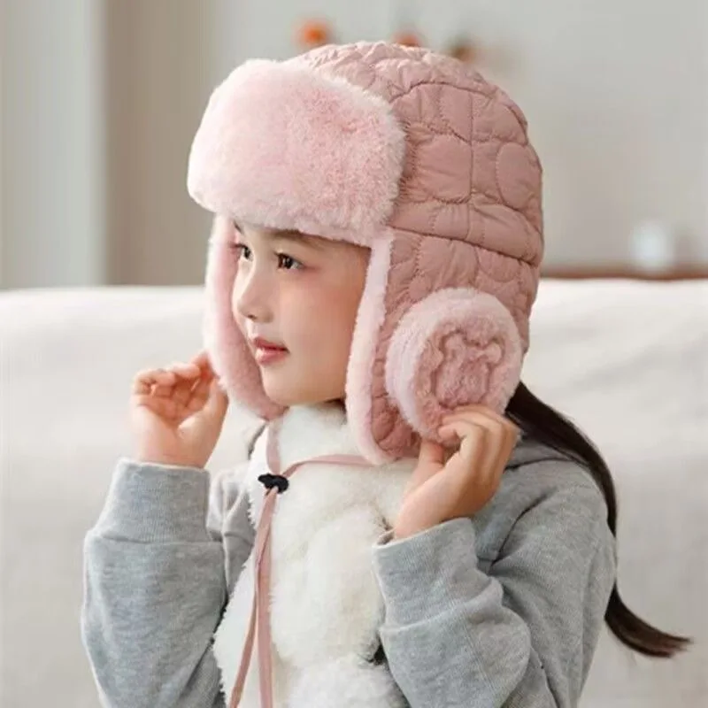 Gorro térmico infantil con orejetas cortaviento – Abrigado para niño - imagen 5