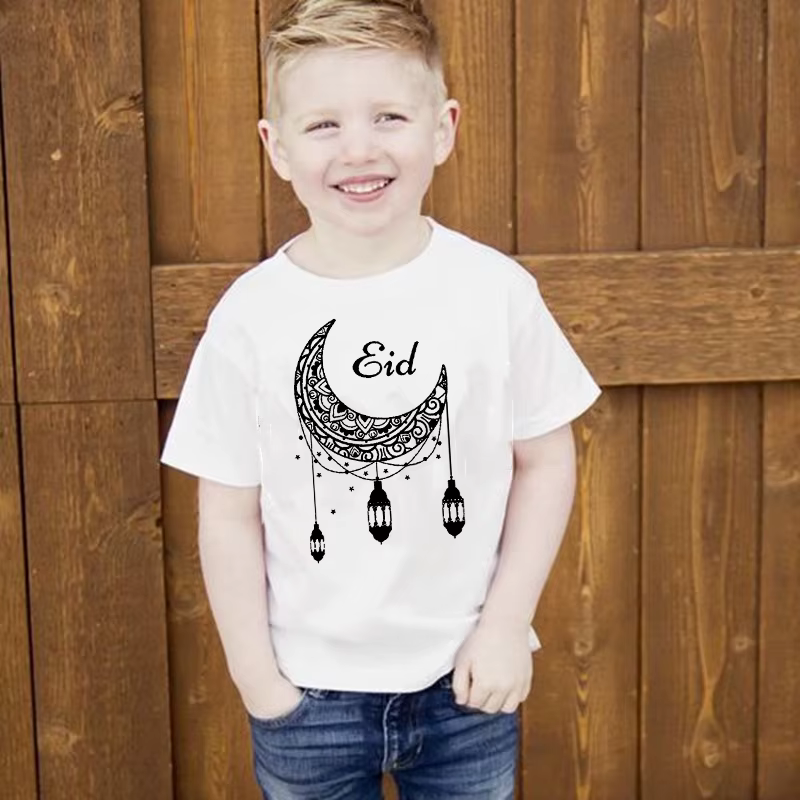 Camiseta Eid niños y niñas - Manga corta