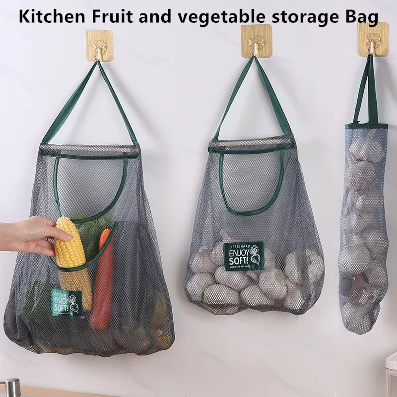 Bolsas de malla reutilizables para almacenar frutas y verduras - imagen 4