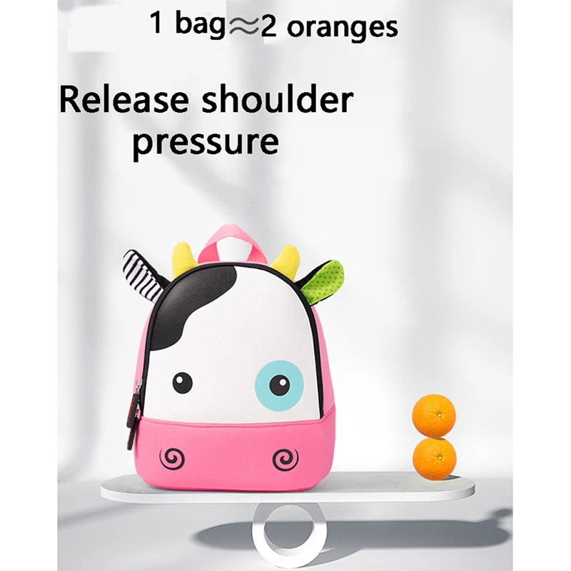 Mochila escolar 3D con animales para niños y niñas – Diseño biomimético - imagen 5