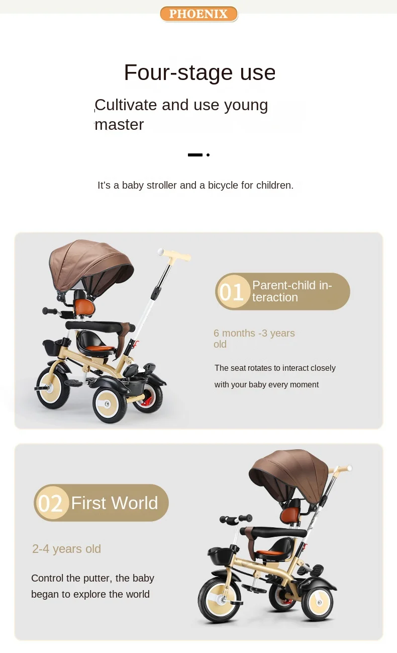 Triciclo LazyChild para niños