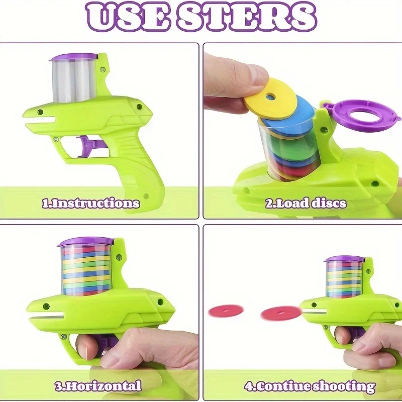 Juguetes para mascotas: disco espuma reutilizable y pistola interactiva - imagen 3