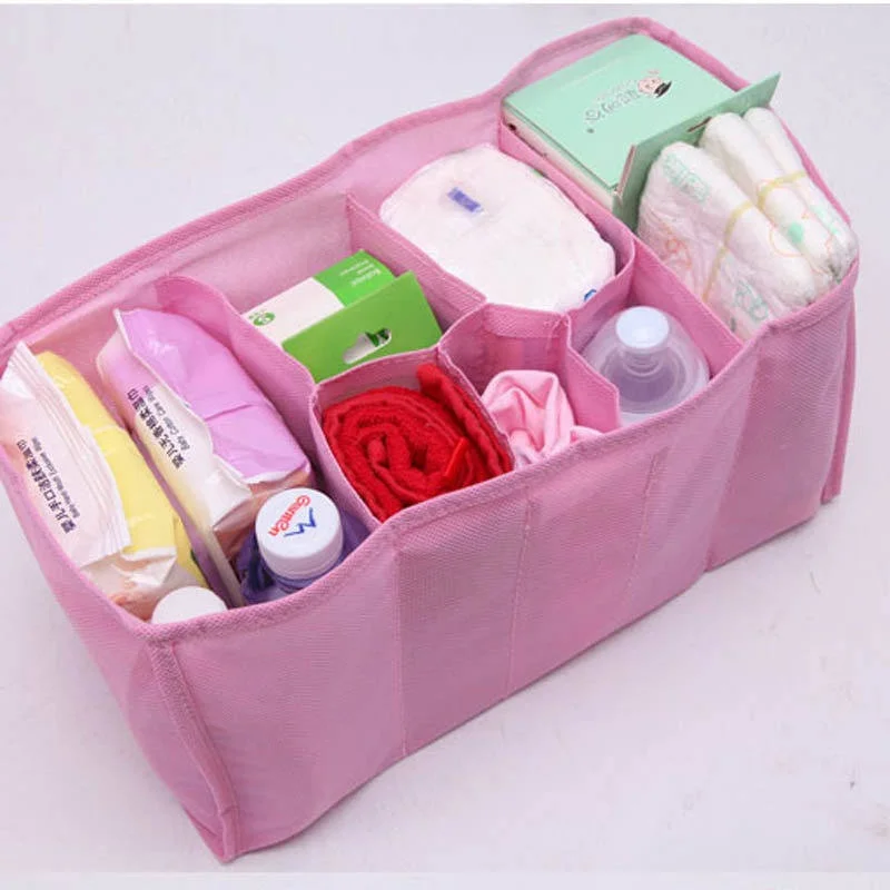 Bolso de pañales maternal multifunción práctico para mamás - imagen 5