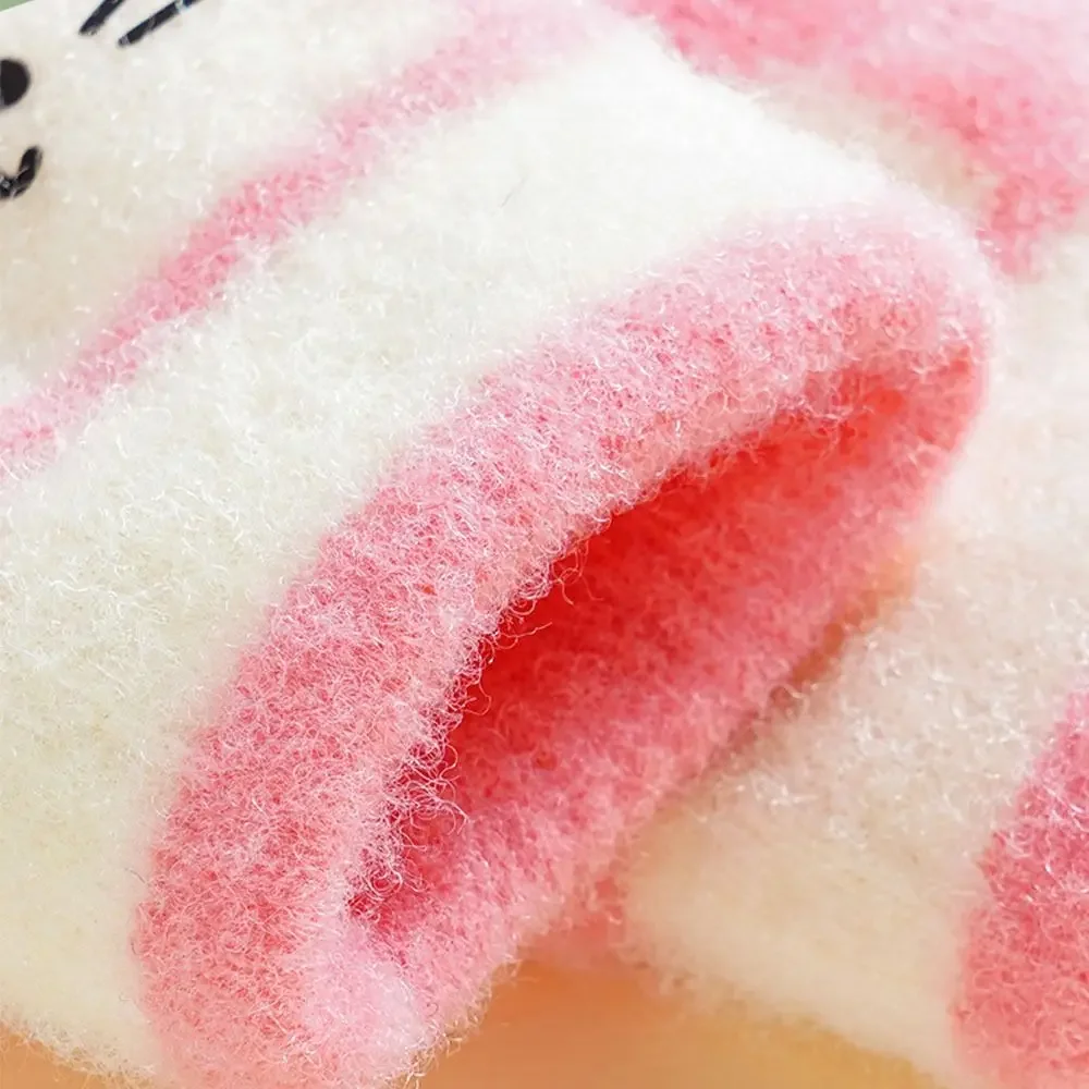 Guantes de gato para niños cálidos y gruesos contra el invierno - imagen 3