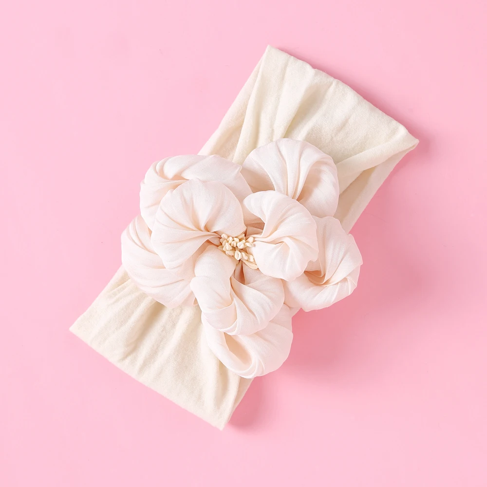Diadema de nailon suave para bebé niña – Recién nacido - imagen 4