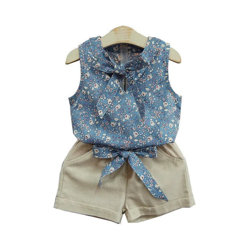 Conjunto de bebé floral bohemio para verano - imagen 5