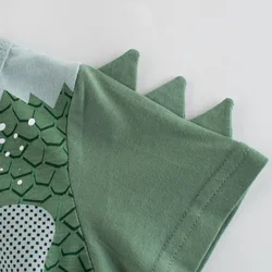 Camiseta manga corta bebé niño estilo coreano ligera para verano