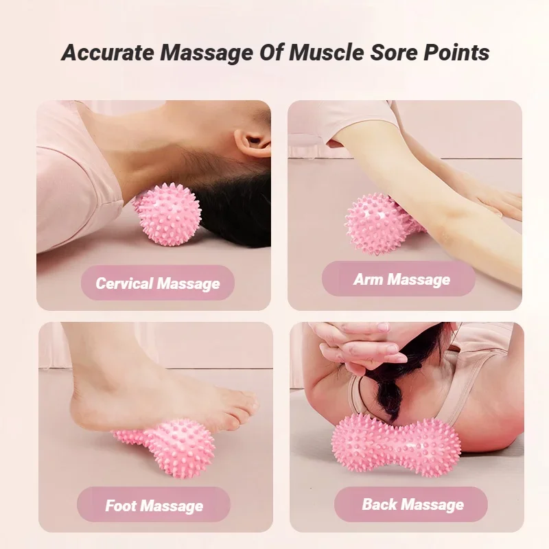 Bola miofascial puntiaguda para masaje – Alivio muscular y pies - imagen 4