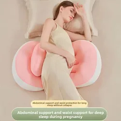 Almohada de descanso para embarazadas con soporte lateral