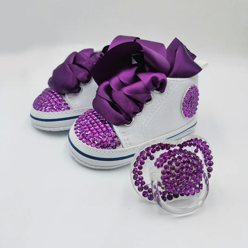 Zapatos de lona antideslizantes de bebé para primeros pasos rosa - imagen 4