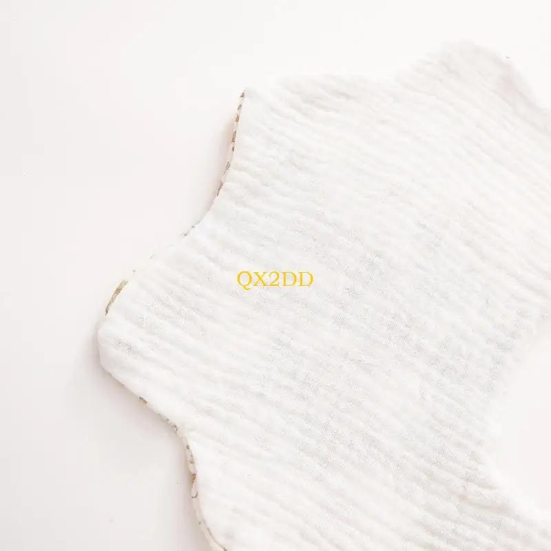 QX2D Babero de dentición para bebé con estampado encantador - imagen 5