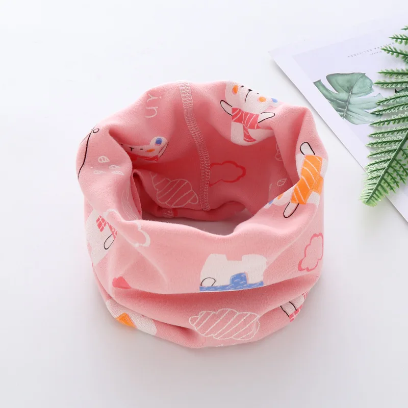 Bufanda de cuello cálida de invierno para niños – dibujos suaves - imagen 4