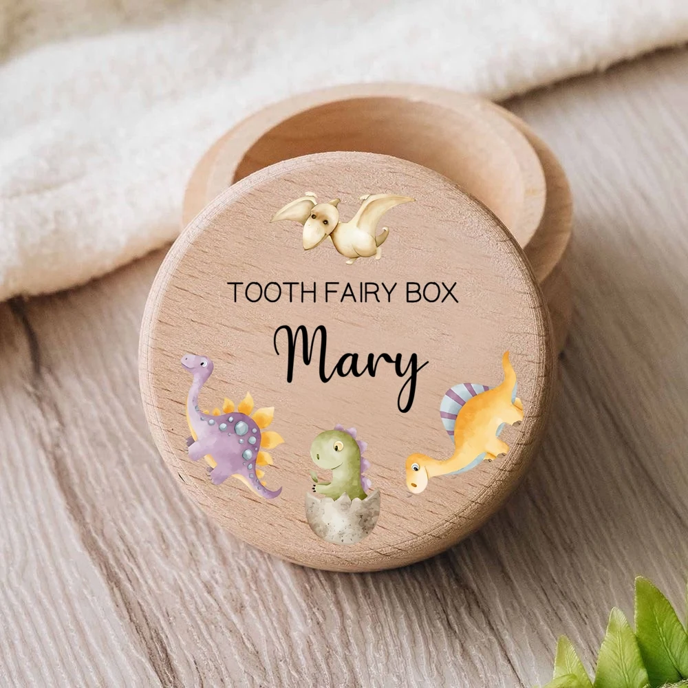 Caja para dientes de leche personalizada con hada y nombre especial - imagen 3