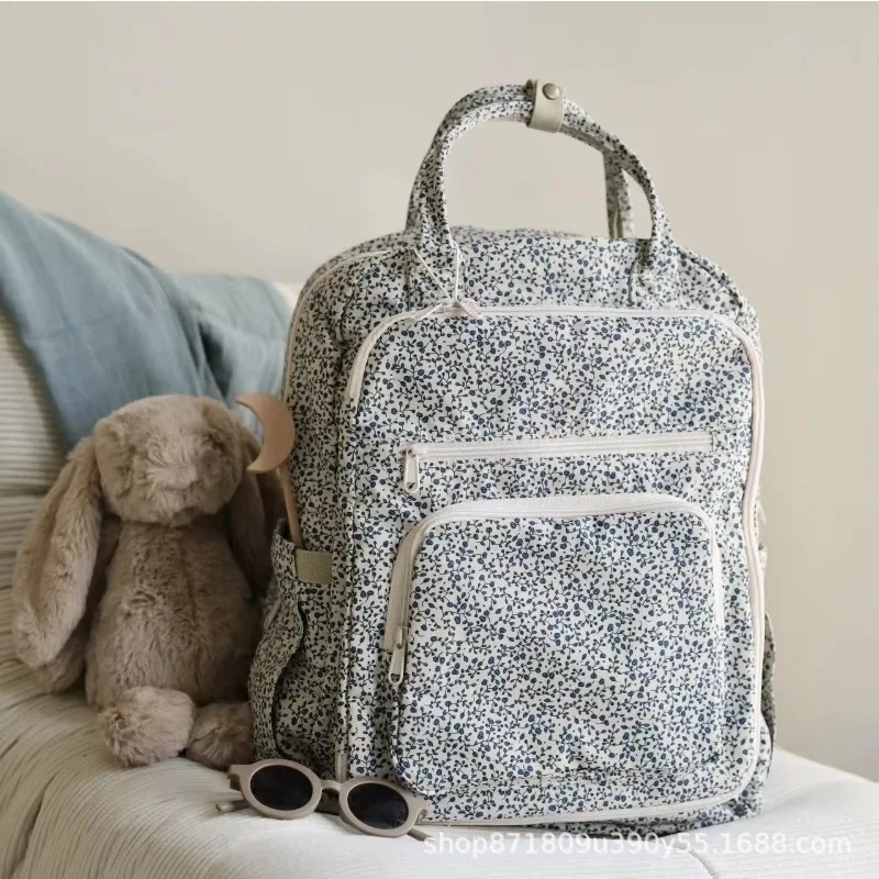 Bolsa de pañales impermeable tipo mochila para mamá - imagen 5