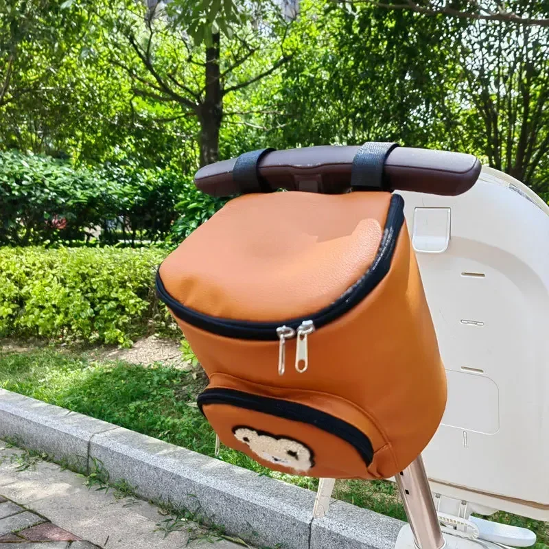 Bolsa colgante para cochecito de bebé, accesorios universales y almacenamiento