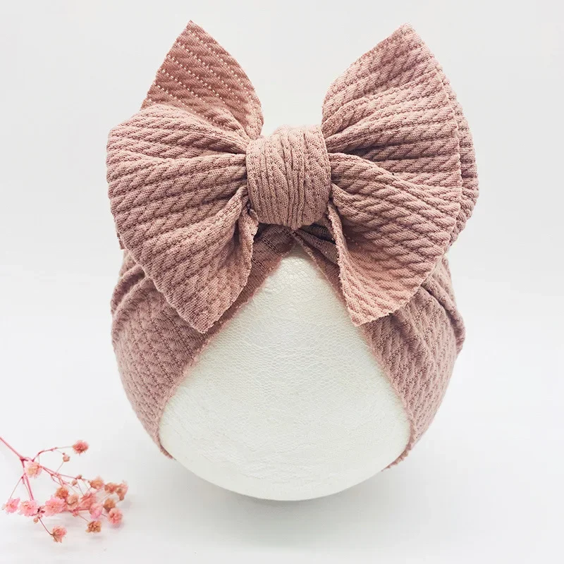 Gorro con lazo grande para niña - Turbante y accesorios para la cabeza - imagen 5