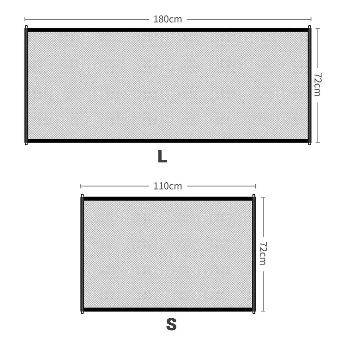 Barrera de malla para seguridad