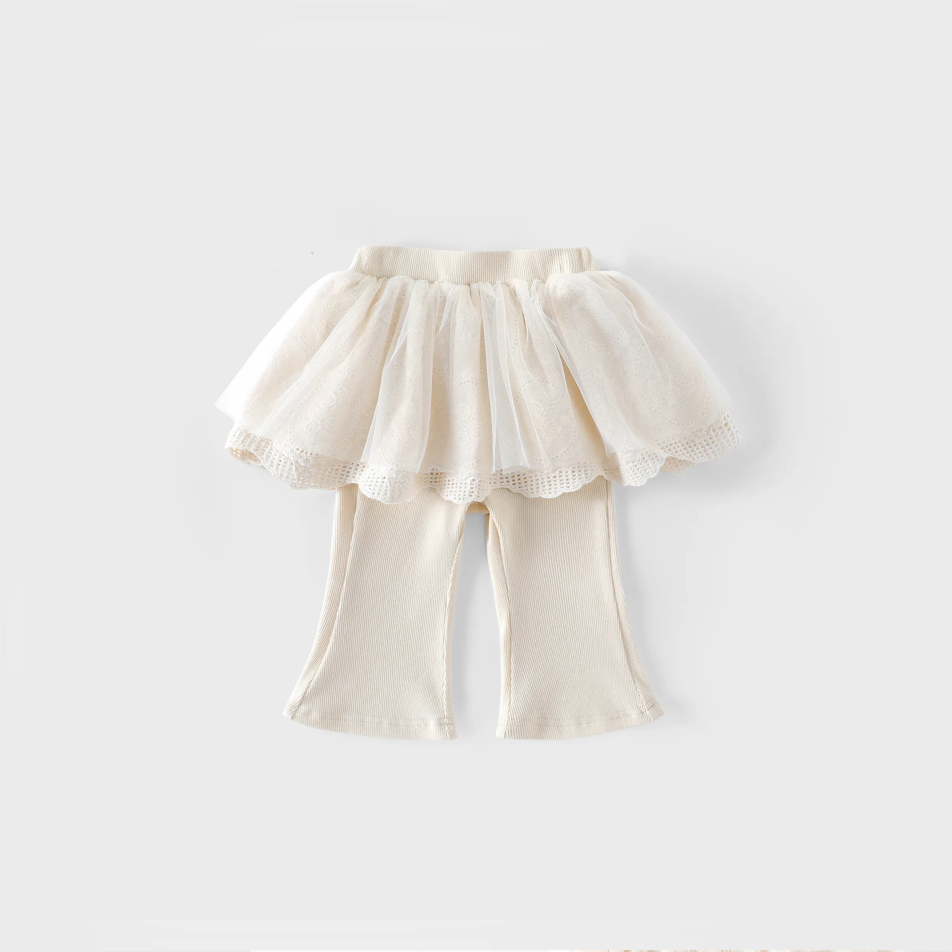 Mallas y falda de princesa de encaje para niñas, primavera y otoño - imagen 5