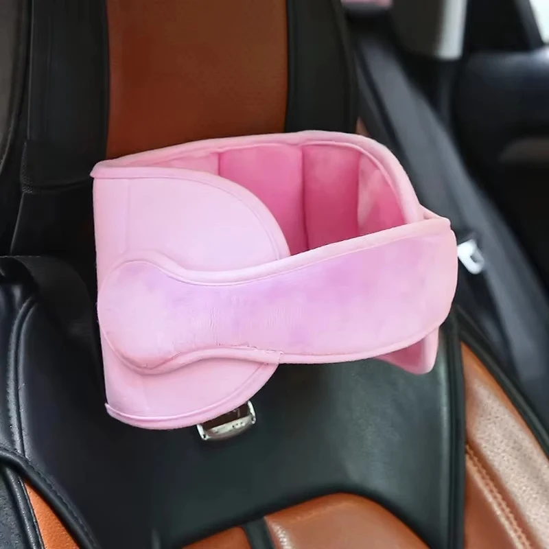 Reposacabezas infantil ajustable y suave para auto, soporte de cabeza - imagen 4
