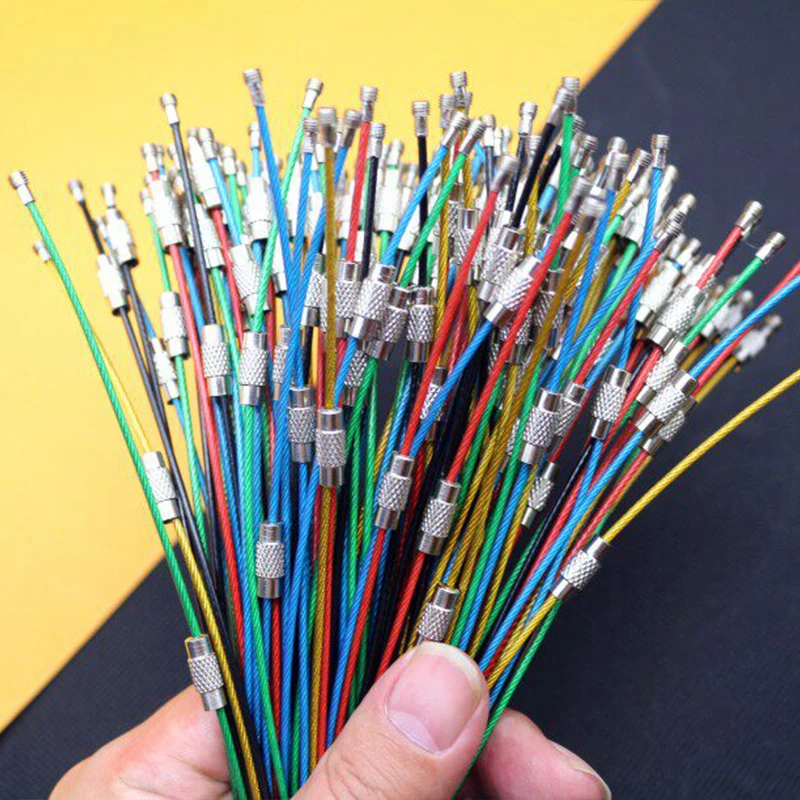 Cables acero inoxidable para llaveros y anillas de etiquetas - imagen 5