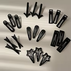 Pinzas estrella para el cabello de niña
