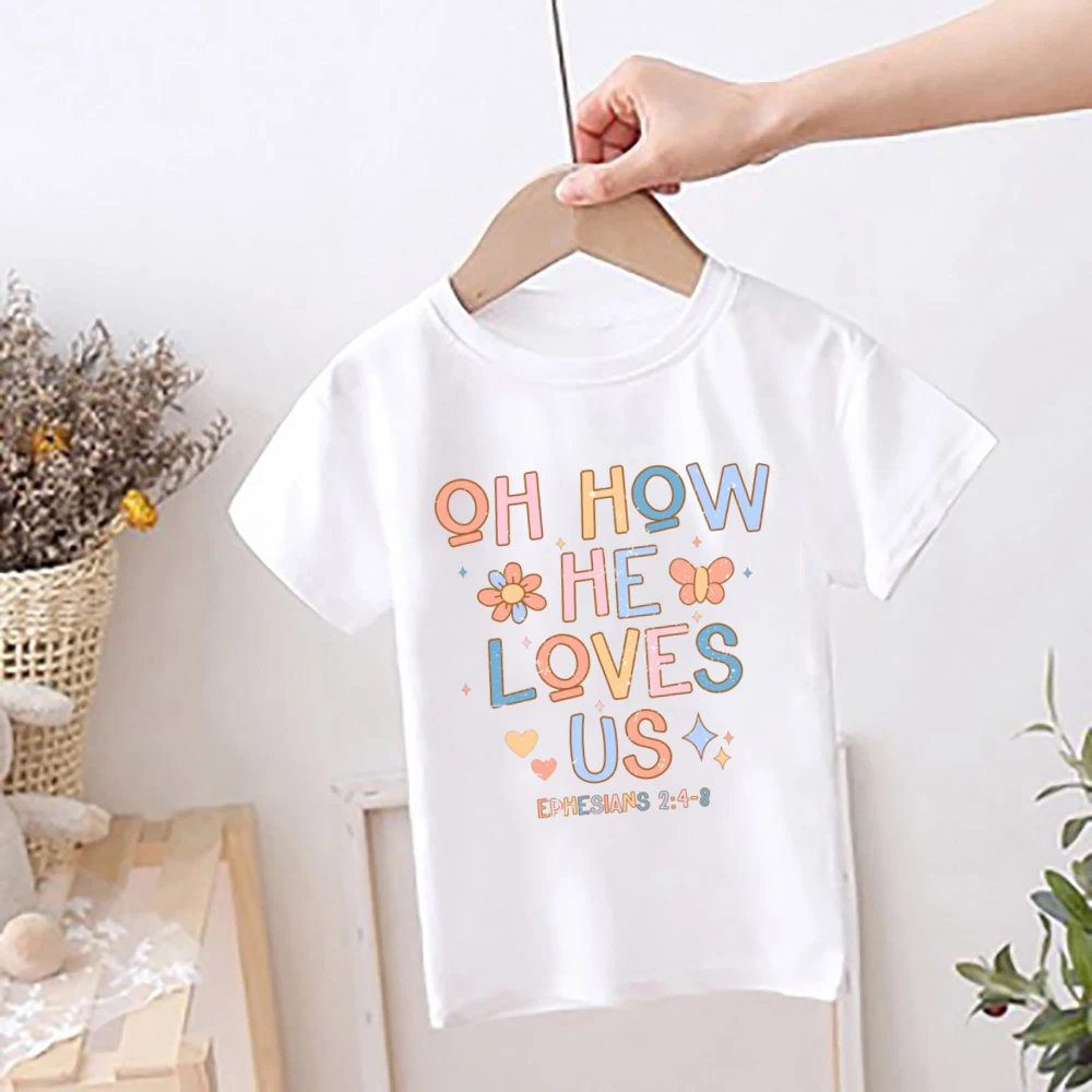 Camiseta manga corta con letras para niños - imagen 2