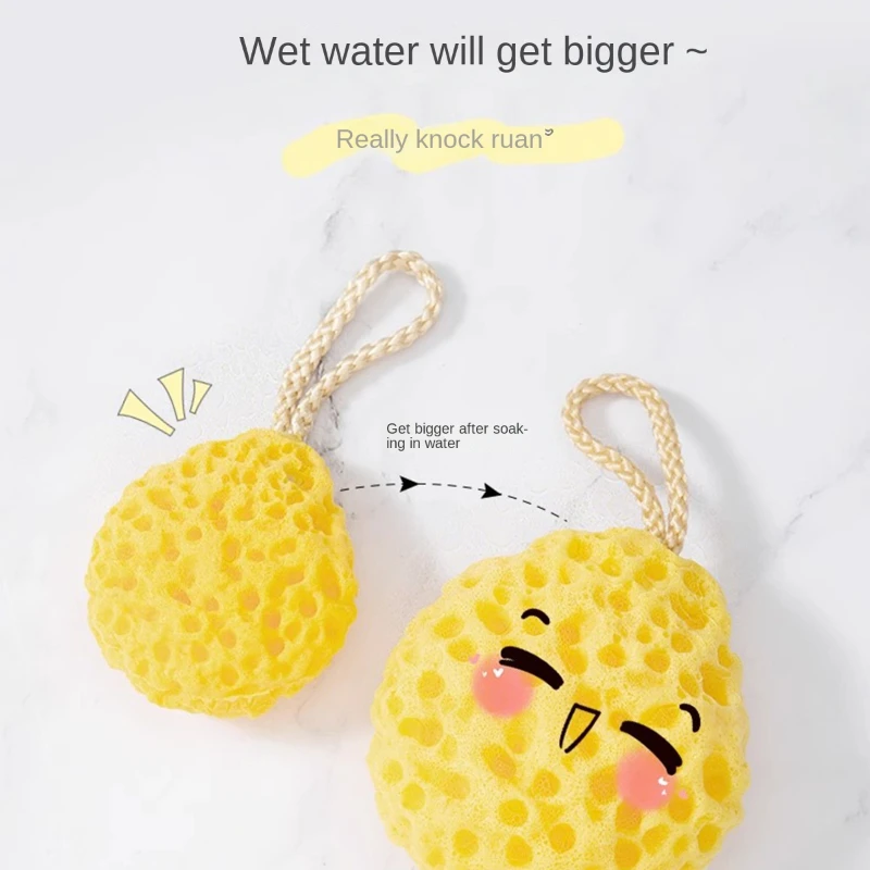 Esponja de baño de malla suave para bebé – Cuidado delicado