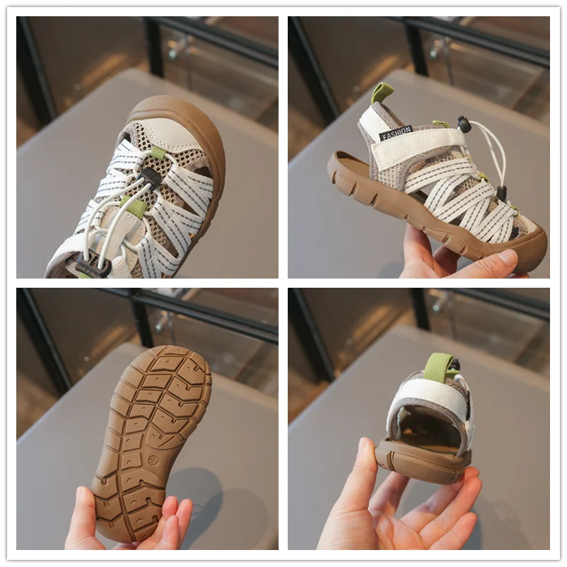 Sandalias antideslizantes de suela blanda para bebé y niños - imagen 5